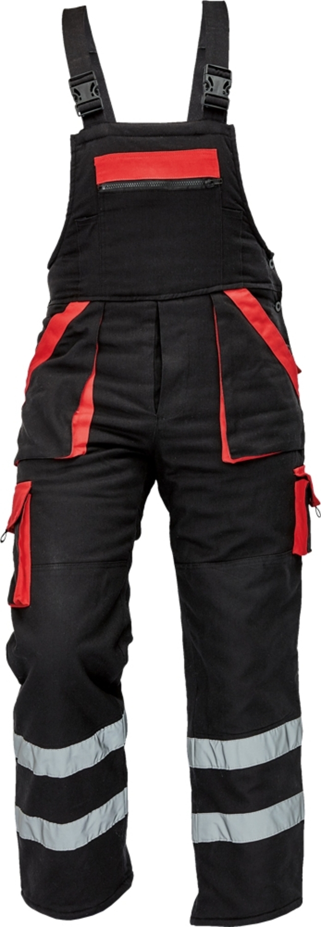 Kalhoty pracovní s laclem zimní  MAX WINTER RFLX