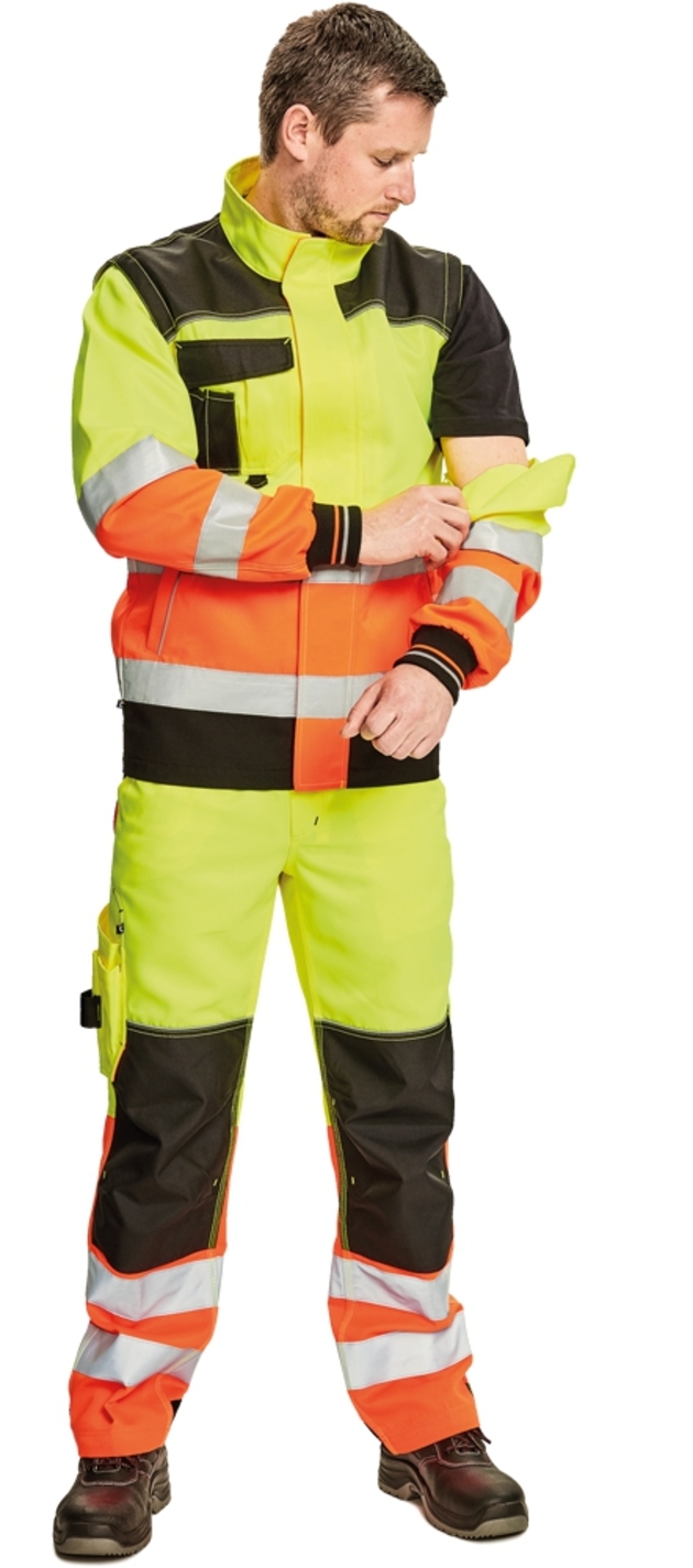 Bunda pracovní  KNOXFIELD HI-VIS 2v1