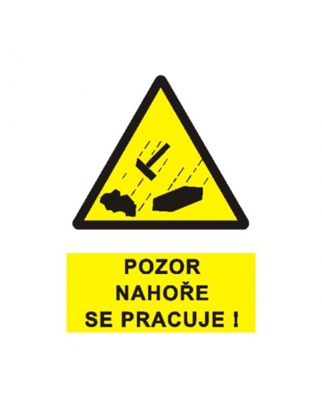 Pozor nahoře se pracuje!  1999E A4 plast