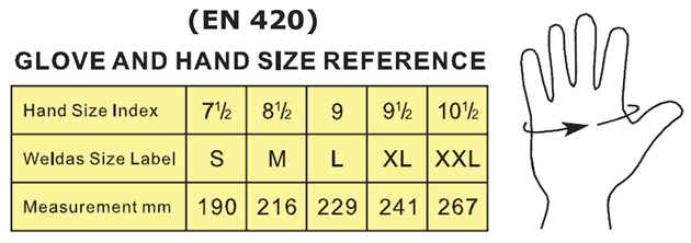 Rukavice svářečské WELDAS SOFTouch 10-1009