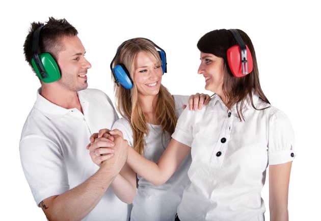 Mušlový chránič  LAS 3001 SNR 23dB modrá