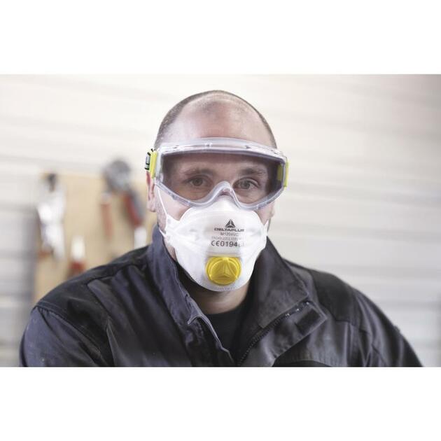 Respirátor DeltaPlus M1204V FFP2 skládaný s ventilkem