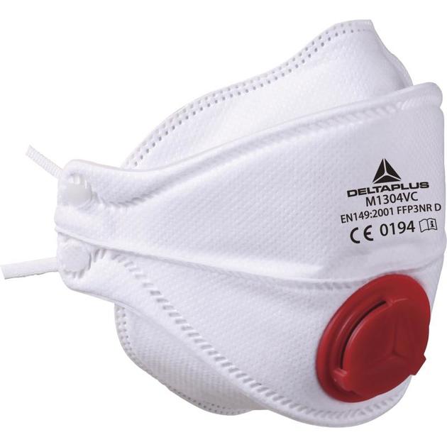 Respirátor DeltaPlus M1305V FFP3 skládaný s ventilkem