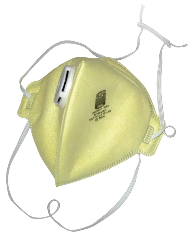 Respirátor SPIROTEK SH3300V FFP3 skládaný s ventilkem