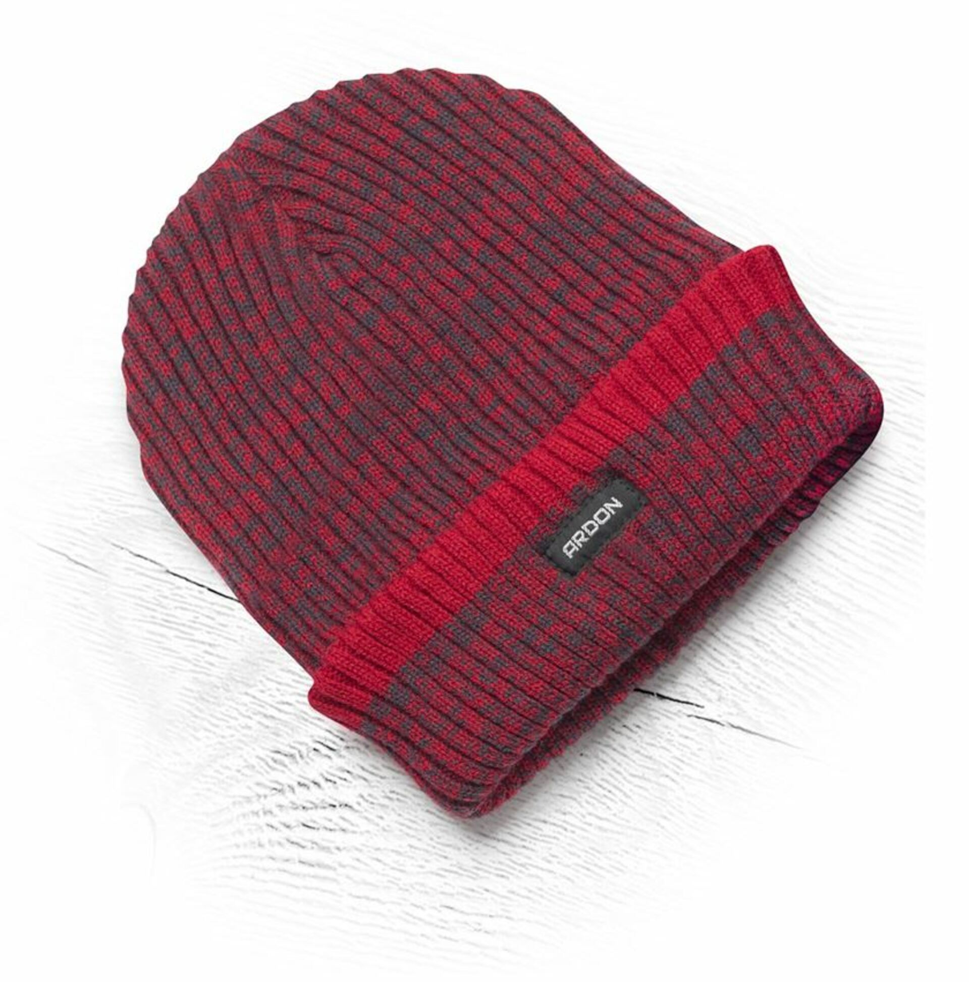 Ardon zimní pletená čepice Vision Neo červená