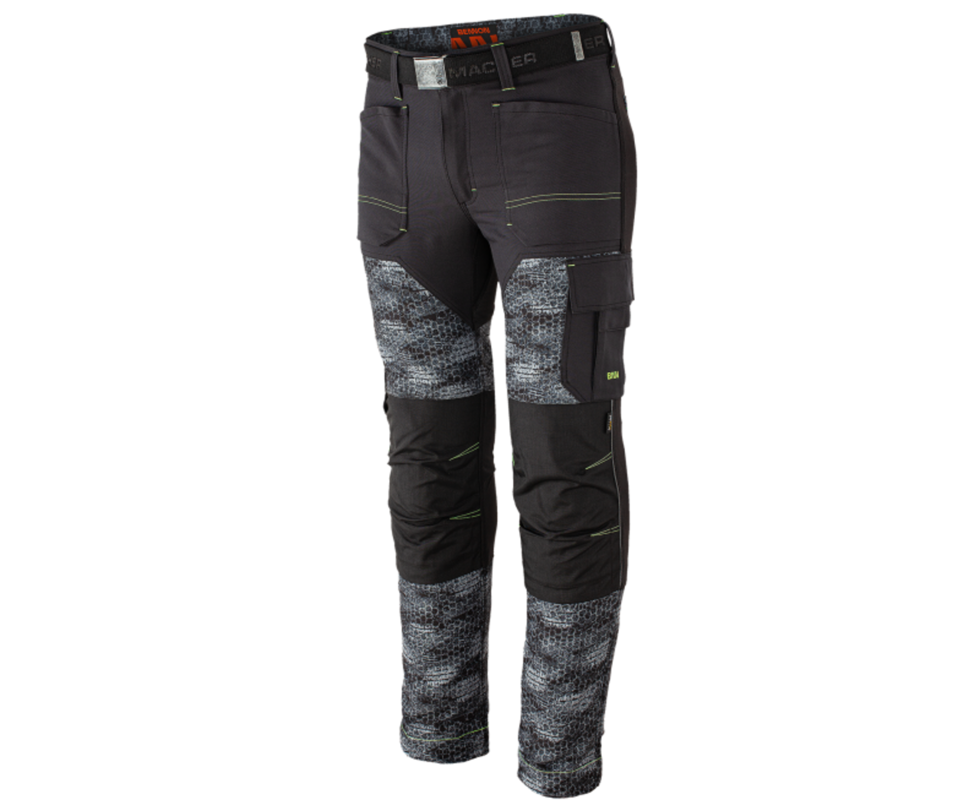 BENNON PREDATOR TROUSERS Pánské strečové kalhoty s maskáčovým vzorem