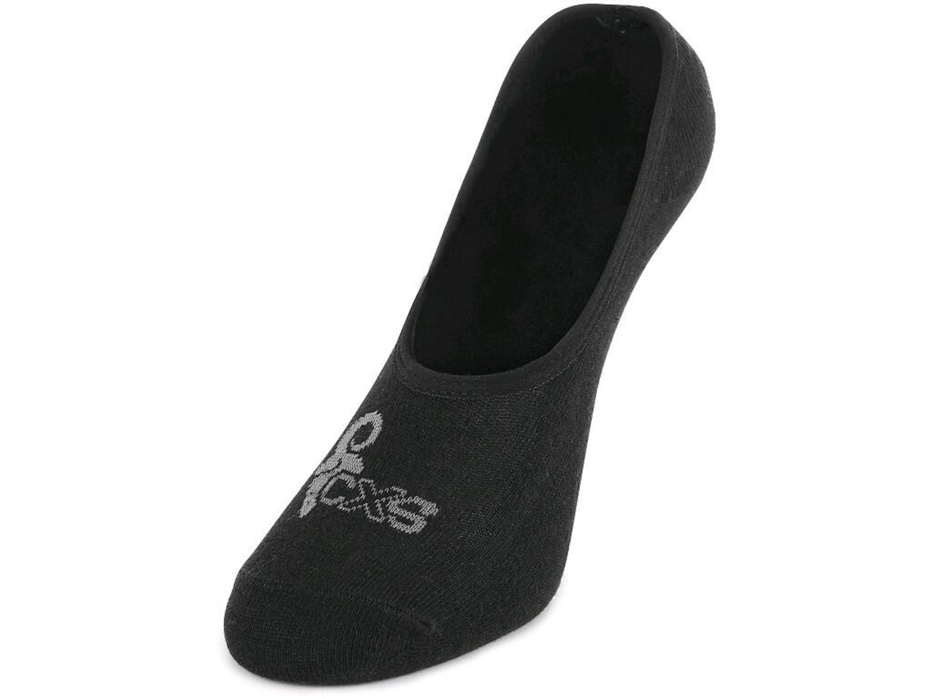 CXS LOWER 3ks Ponožky nízké černá 35-38