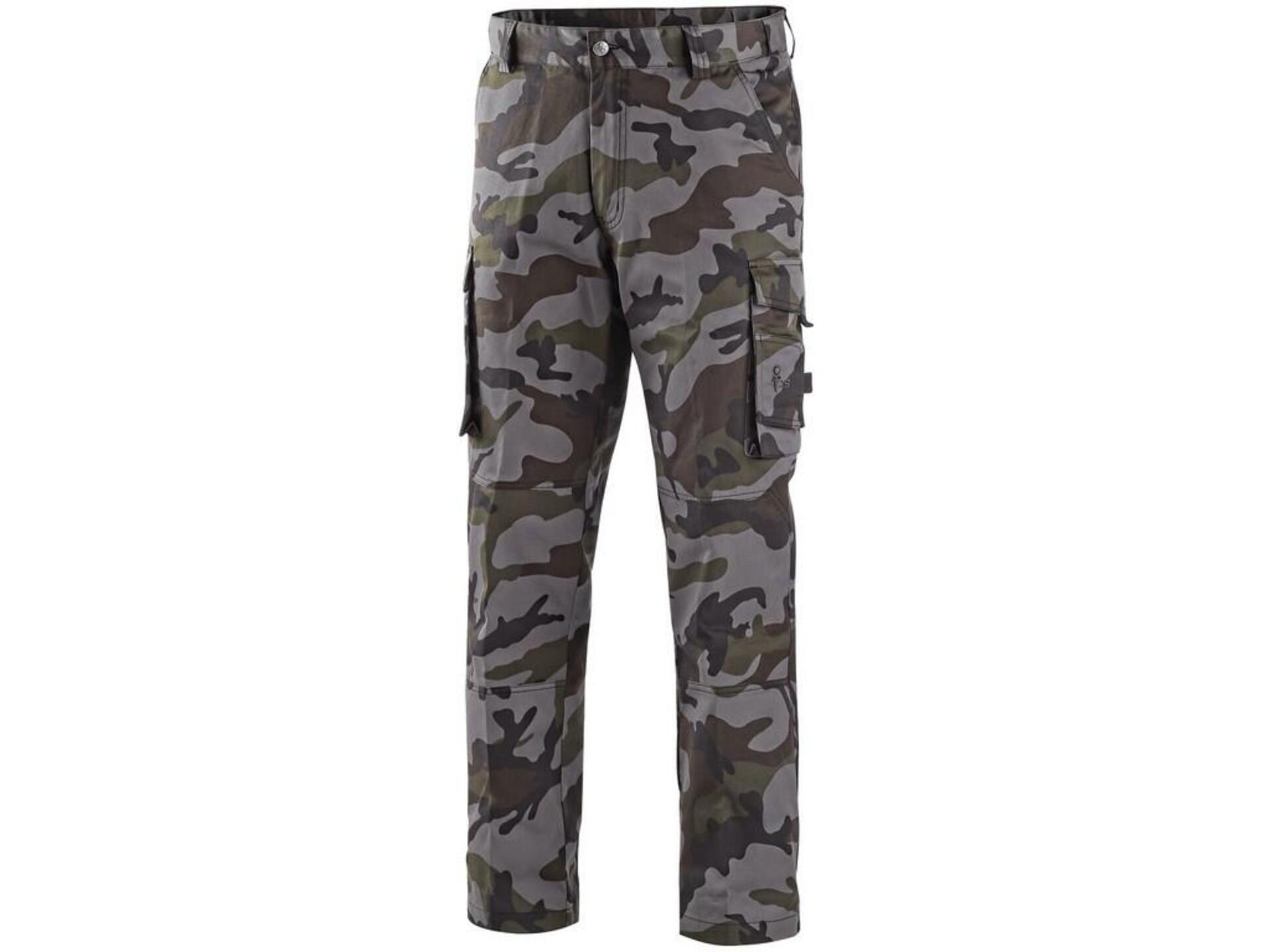 CXS CAMO pánské Kalhoty do pasu camouflage zelená 54