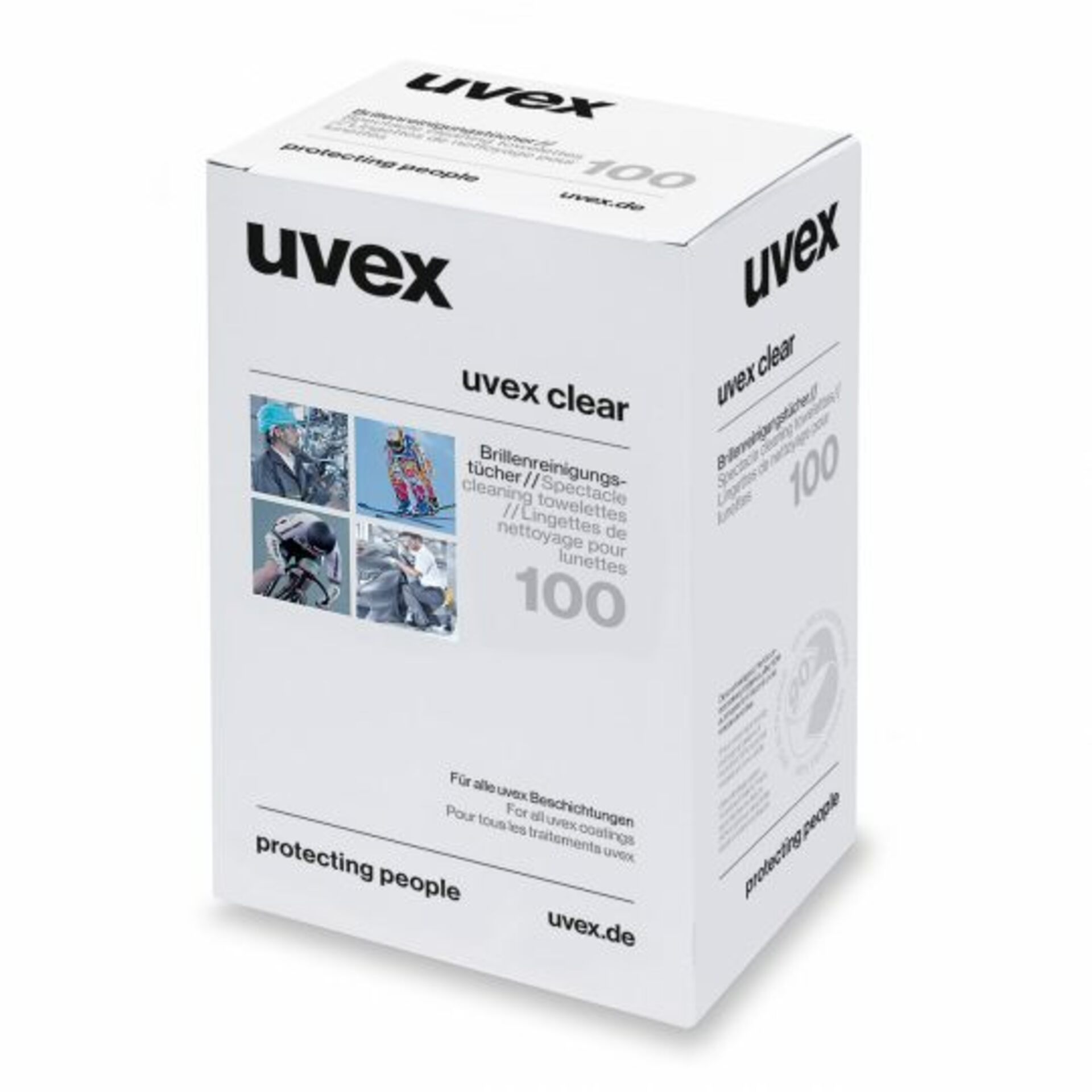 UVEX 9963000 1ks Vlhčené čistící papírky