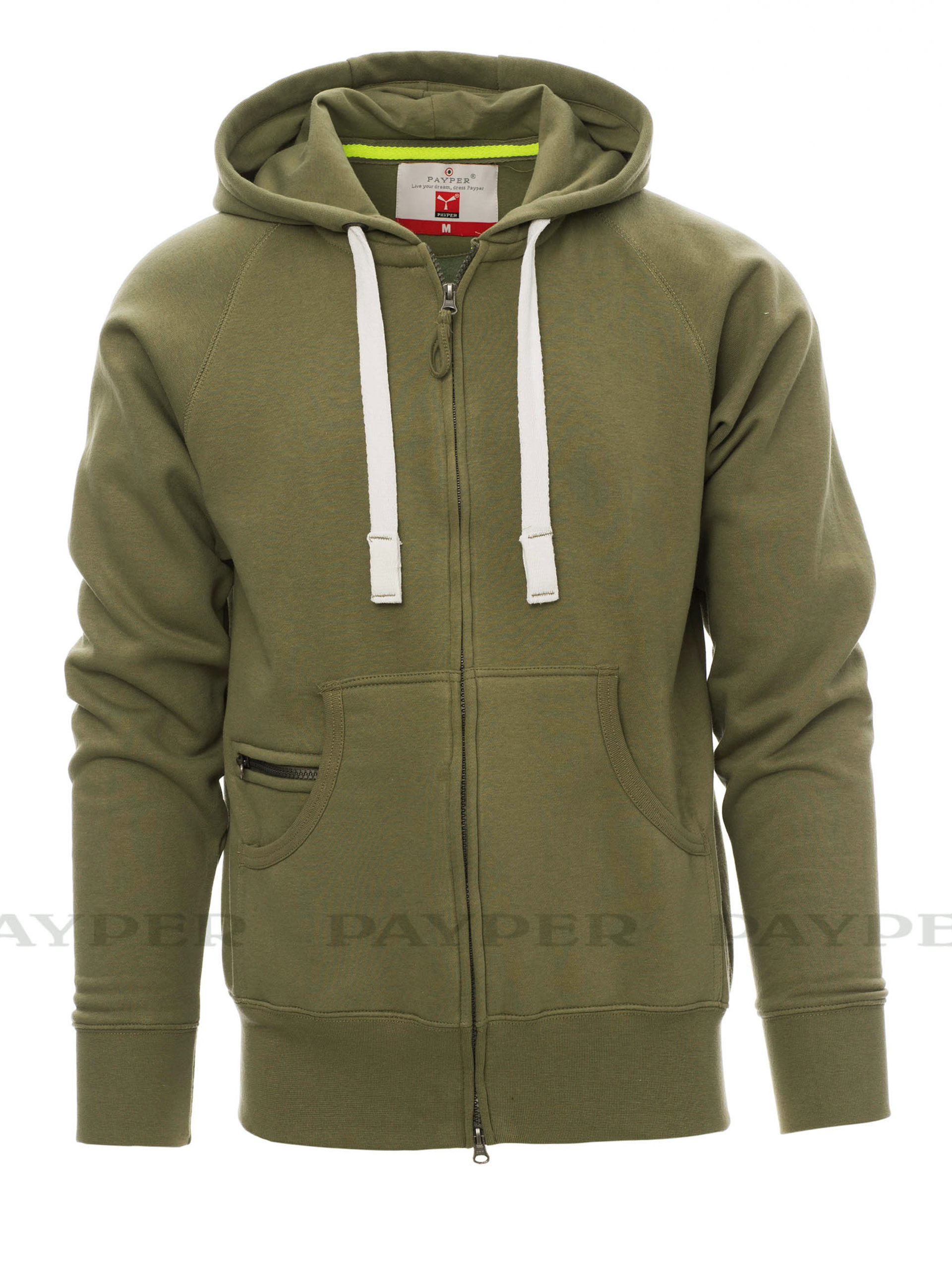 PayPer DALLAS+ pánská s kapucí Mikina khaki  4XL