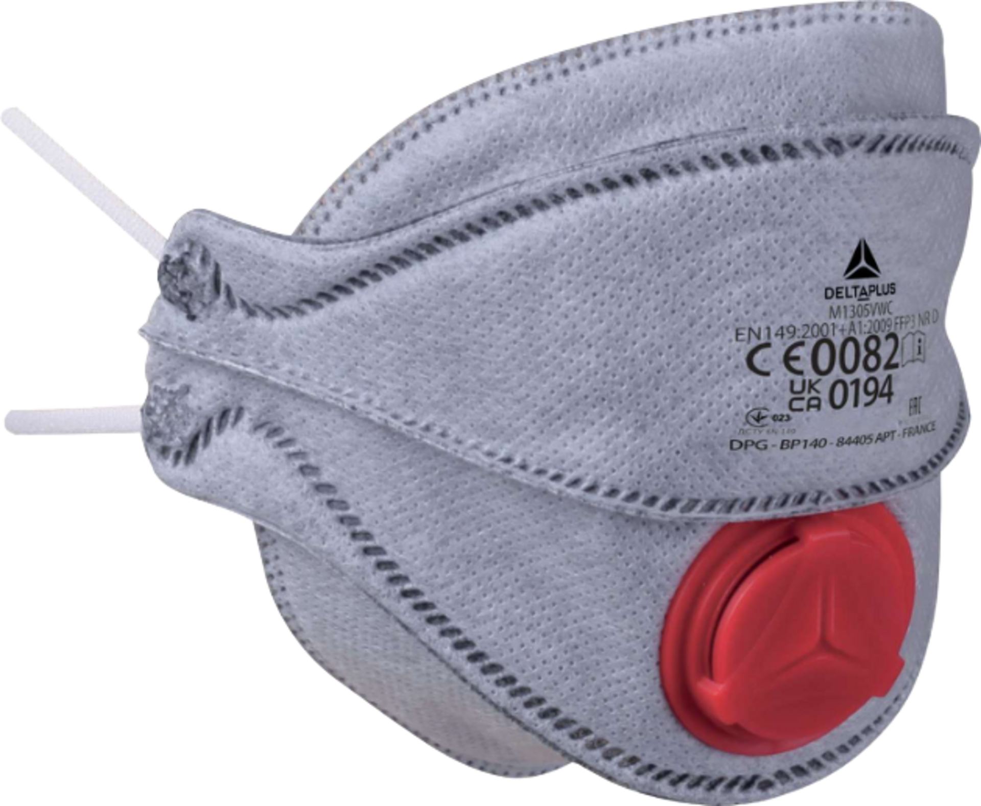 Levně DeltaPlus M1305VW FFP3 skládaný s ventilkem aktivní uhlí Respirátor