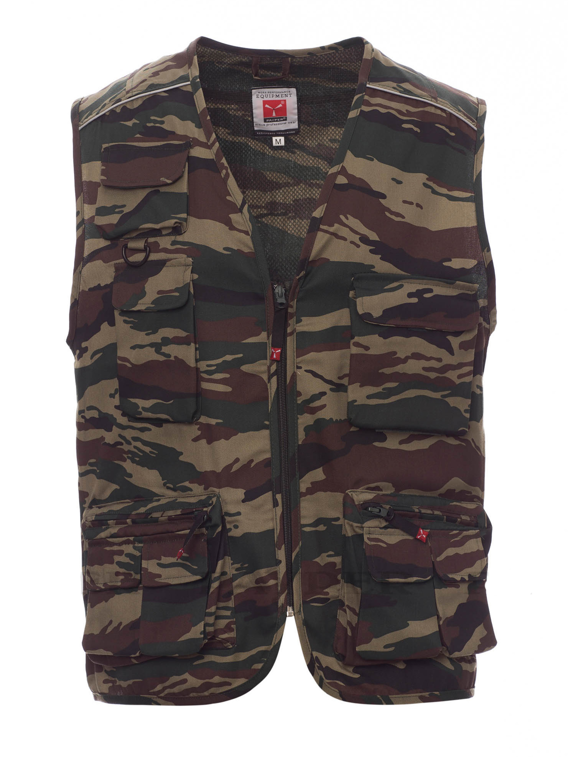 PayPer POCKET Vesta camouflage zelená S