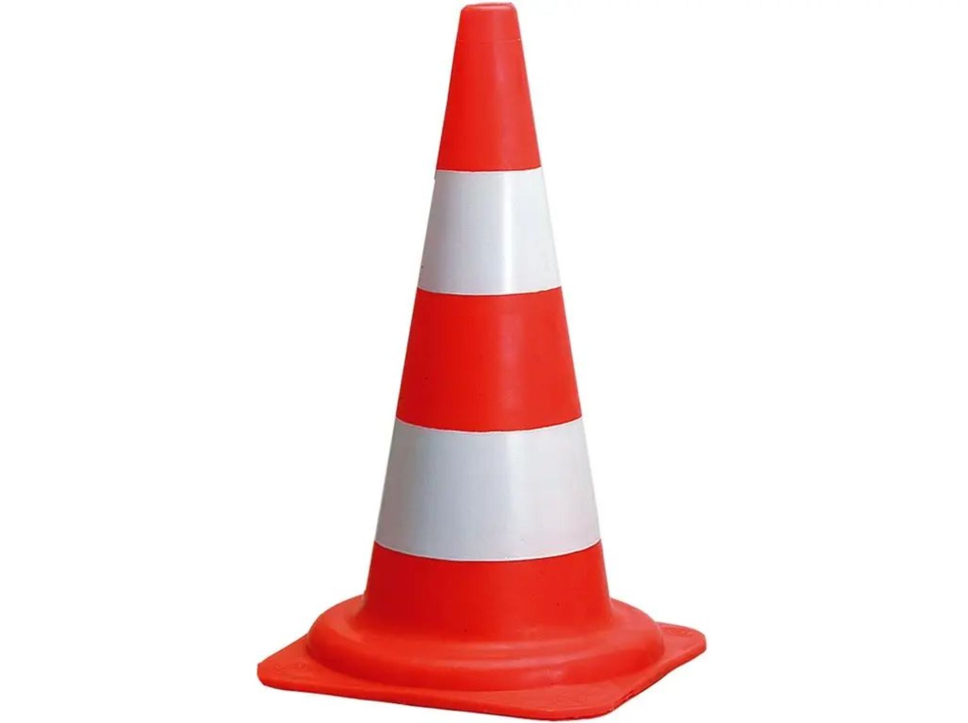 Levně CXS 54cm červená/bílá Vytyčovací kužel
