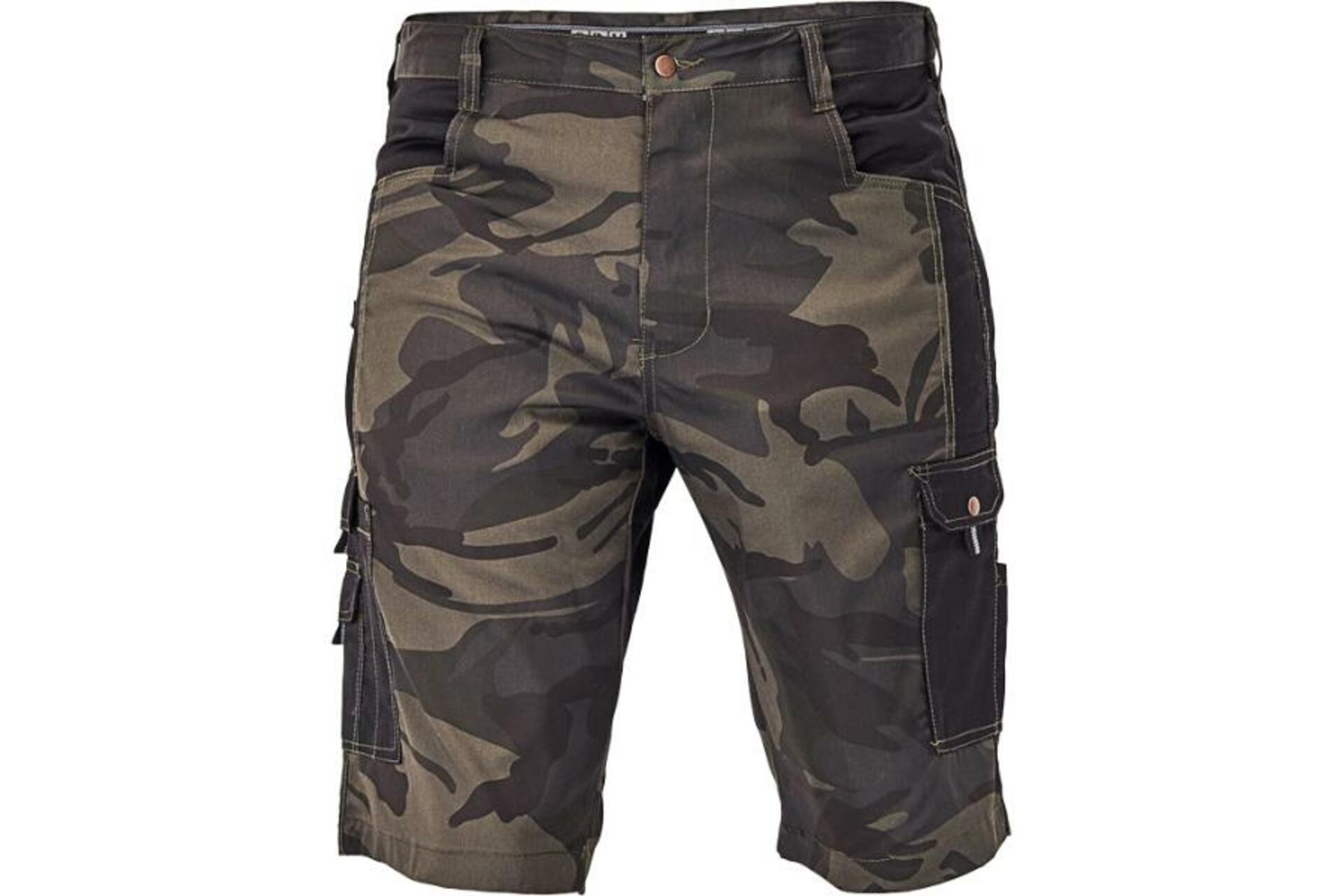 Cerva CRV camouflage zelená XL CRAMBE camouflage zelená XL Kraťasy camouflage zelená XL camouflage zelená XL