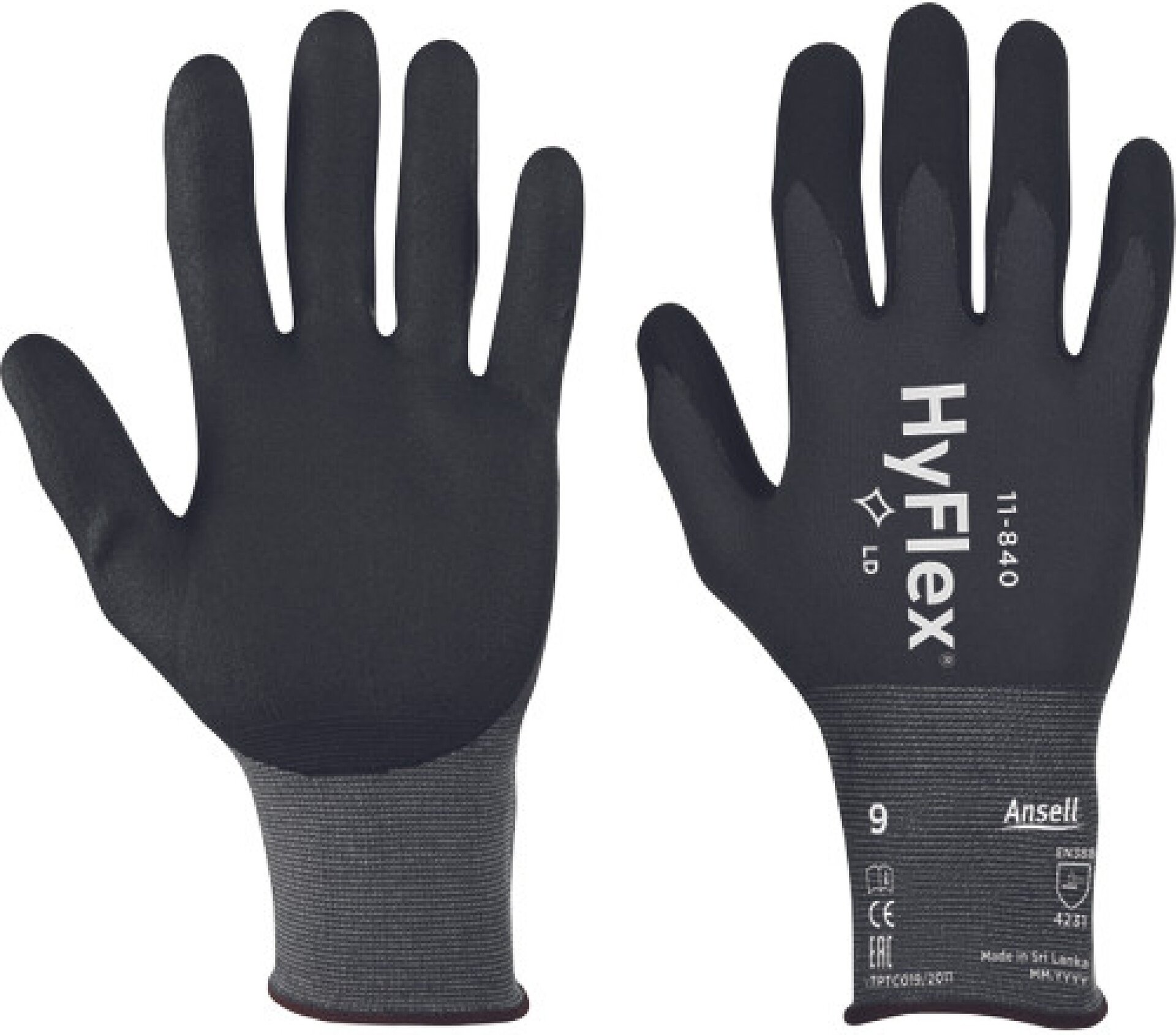 Ansell HYFLEX PRO BLISTR nitril Rukavice povrstvené 11