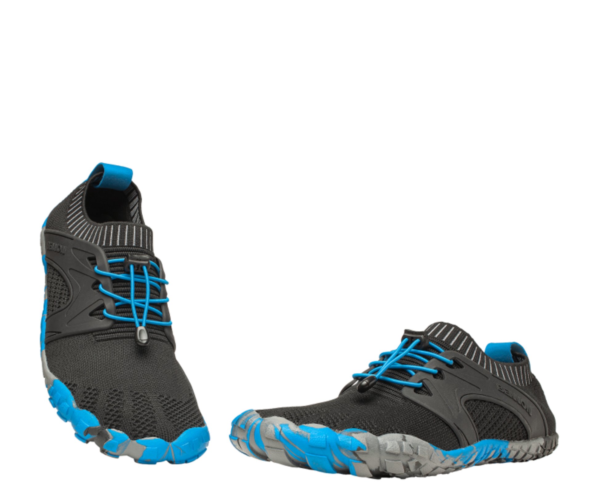 BENNON BOSKY barefoot BLACK/BLUE Obuv 37