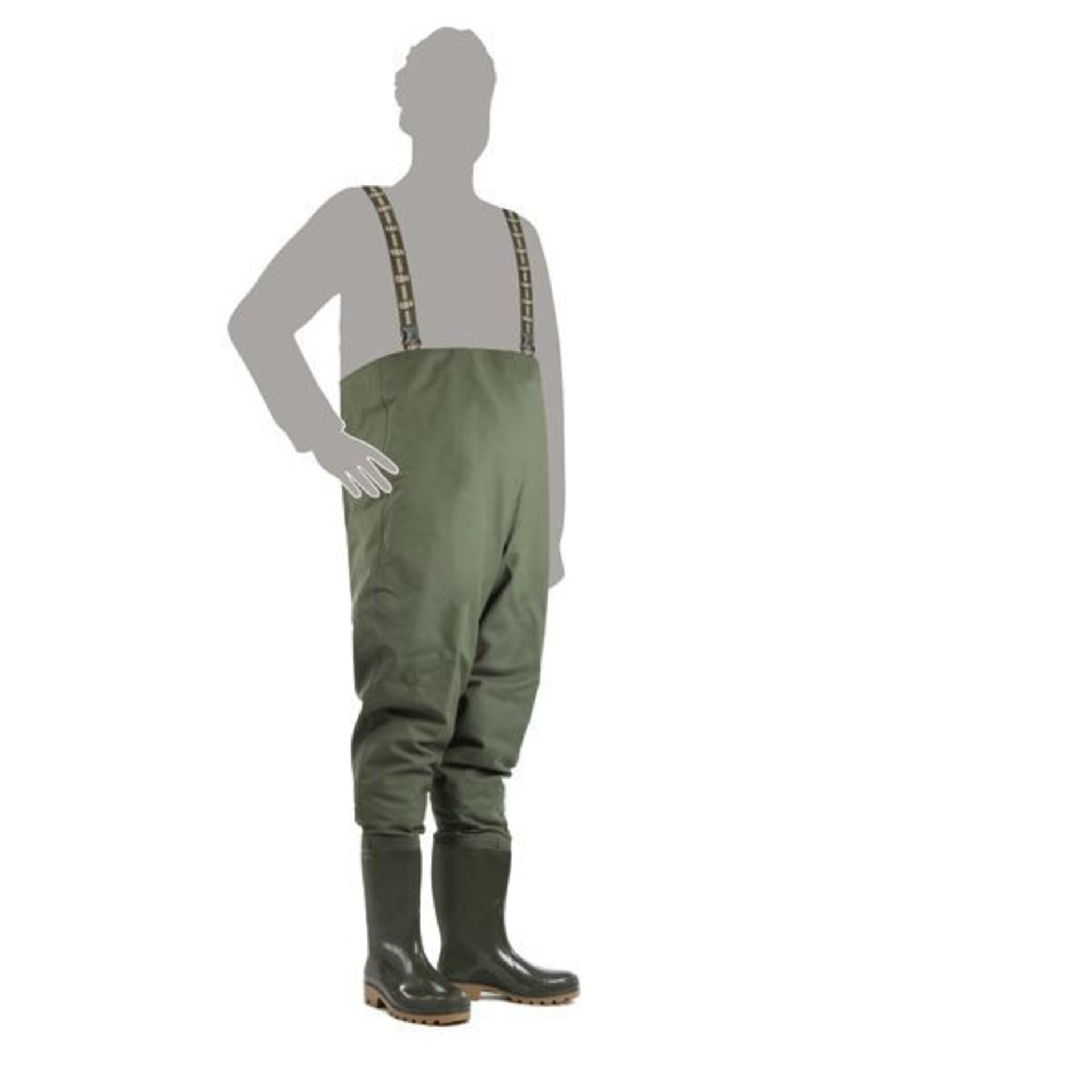 DEMAR GRAND CHEST WADERS 3192 Prsačky 44