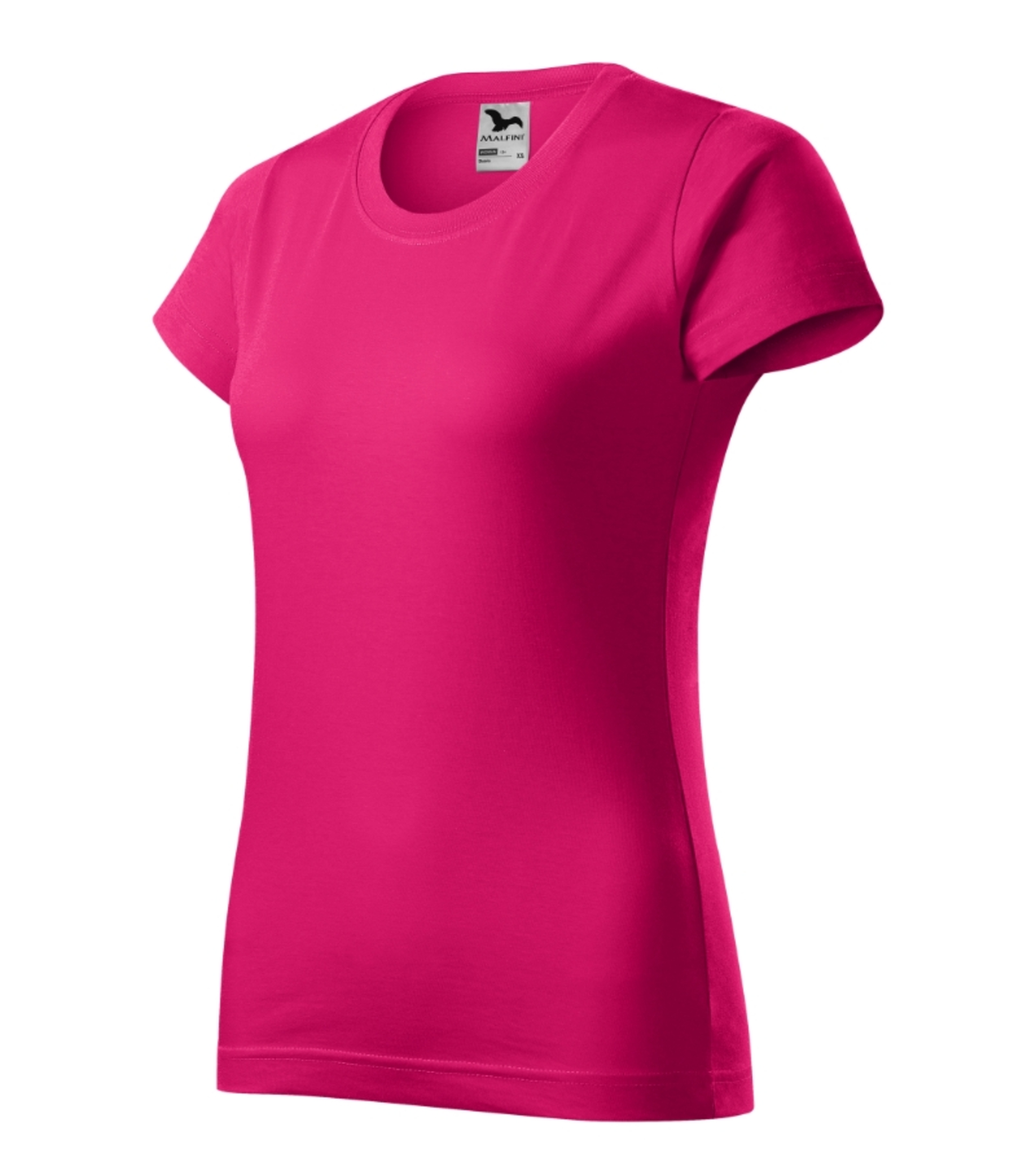 MALFINI BASIC dámské Tričko tmavě růžová XL