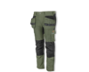 Kalhoty do pasu  EREBOS zelená/černá