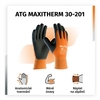 Rukavice teploodolné zimní ATG MAXITHERM 30-201 nitril