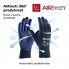 Rukavice povrstvené ATG MAXIFLEX ELITE 34-244 nitril