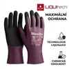 Rukavice povrstvené ATG MAXIDRY ELITE 64-226 nitril