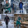 Kalhoty pracovní s laclem zimní  MAX WINTER RFLX