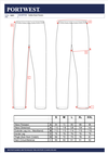 Kalhoty nepromokavé Portwest Sealtex Ocean S251