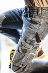 Kalhoty do pasu RICA LEWIS JOB jeans
