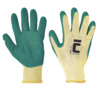 Rukavice povrstvené  DIPPER latex blistr