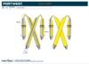 Šle elastické reflexní Portwest HV56