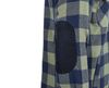 Košile zateplená BENNON PIPPO khaki/blue dlouhý rukáv flanelová