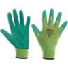 Rukavice povrstvené KIXX GROOVY GREEN latex