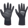 Rukavice povrstvené KIXX BOUNCING  BLACK polyuretan