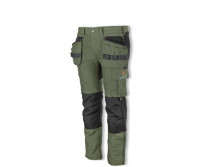 Kalhoty do pasu  EREBOS zelená/černá