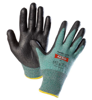 Rukavice povrstvené AERO PURTSKIN 1672 SUPERKNIT CUT B ESD polyuretan