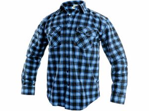 Košile CXS TOM 1070 pánská dlouhý rukáv flanelová