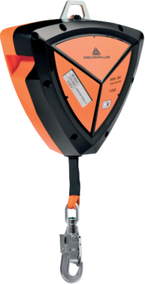 Zachycovač pádu samonavíjecí DeltaPlus PROTECTOR TETRA textilní popruh