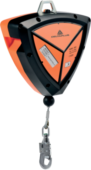 Zachycovač pádu samonavíjecí DeltaPlus PROTECTOR TETRA ocelové lano