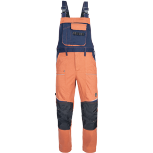 Kalhoty pracovní s laclem  STIRLING STRETCH pánské