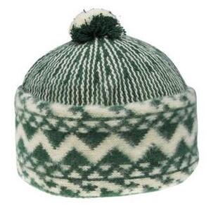 Čepice Zmijovka TRITON zelená/smetanová