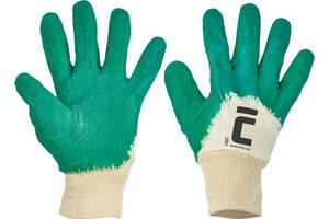 Rukavice povrstvené  COOT latex