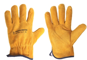 Rukavice celokožené PROFIK WINTER 11