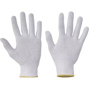 Rukavice povrstvené  BUSTARD EVO PVC terčíky