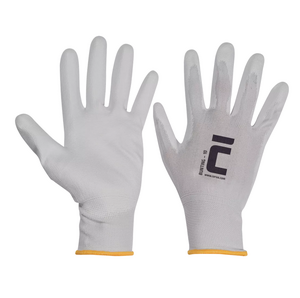 Rukavice povrstvené  BUNTING WHITE polyuretan