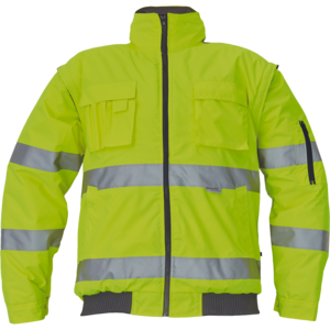 Bunda reflexní zimní  CLOVELLY PILOT 2v1