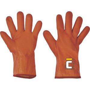 Rukavice gumové zimní  FLAMINGO PVC