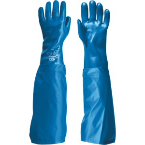 Rukavice DG UNIVERSAL hladké PVC nitril 70cm