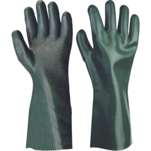 Rukavice DG UNIVERSAL zdrsněné PVC nitril 35cm