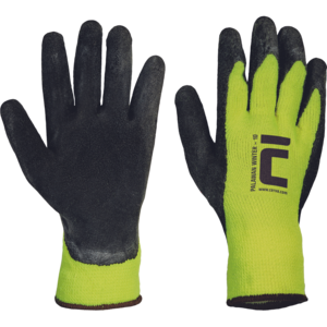 Rukavice povrstvené zimní  PALAWAN WINTER latex